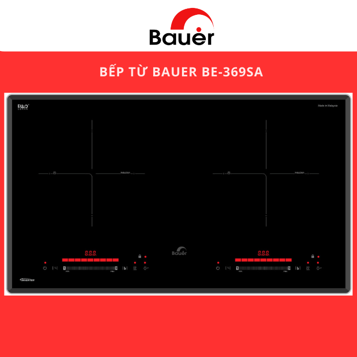 Bếp Từ Đôi Bauer BE369SA