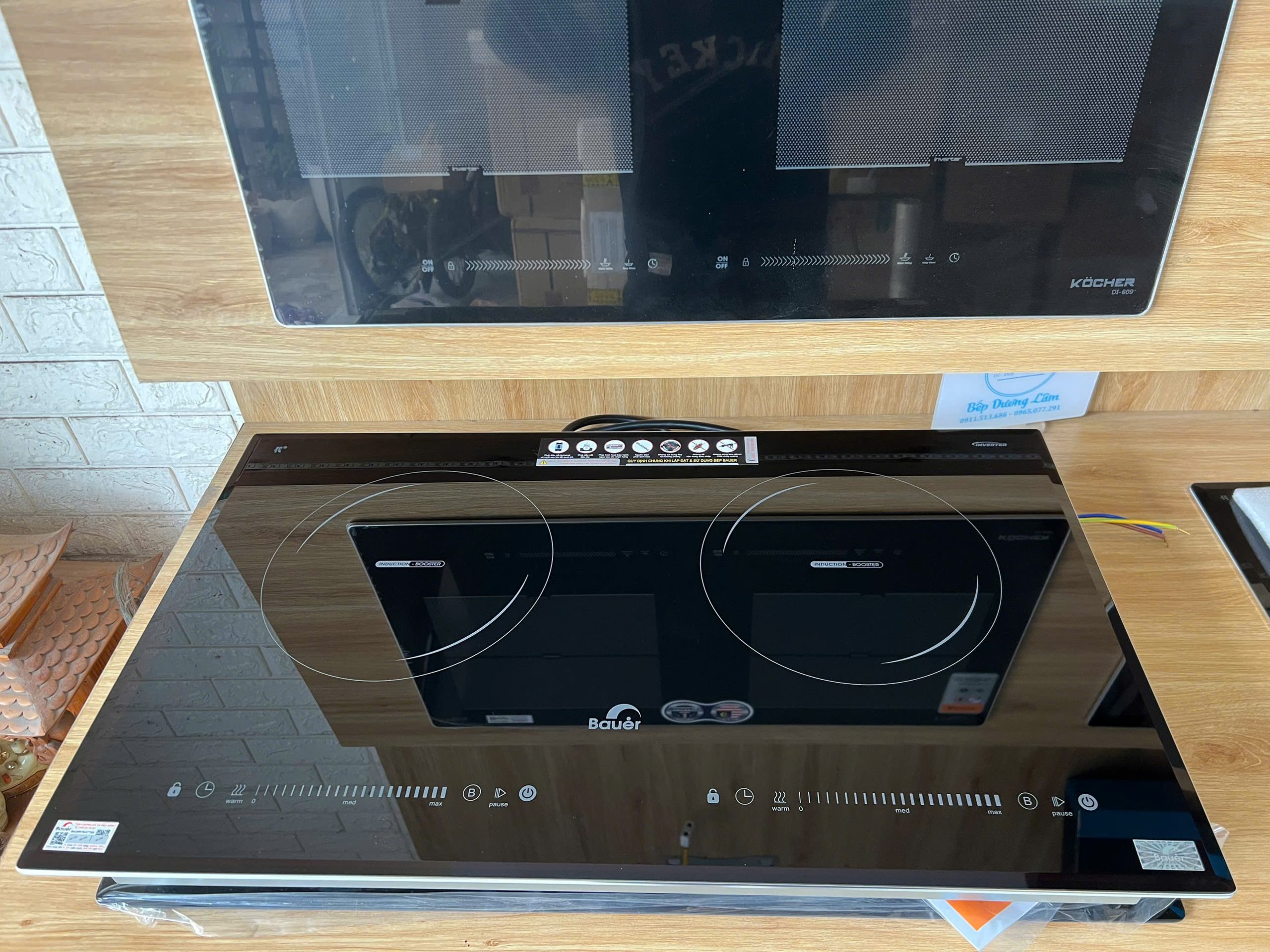 Bếp từ đôi Bauer 399SI