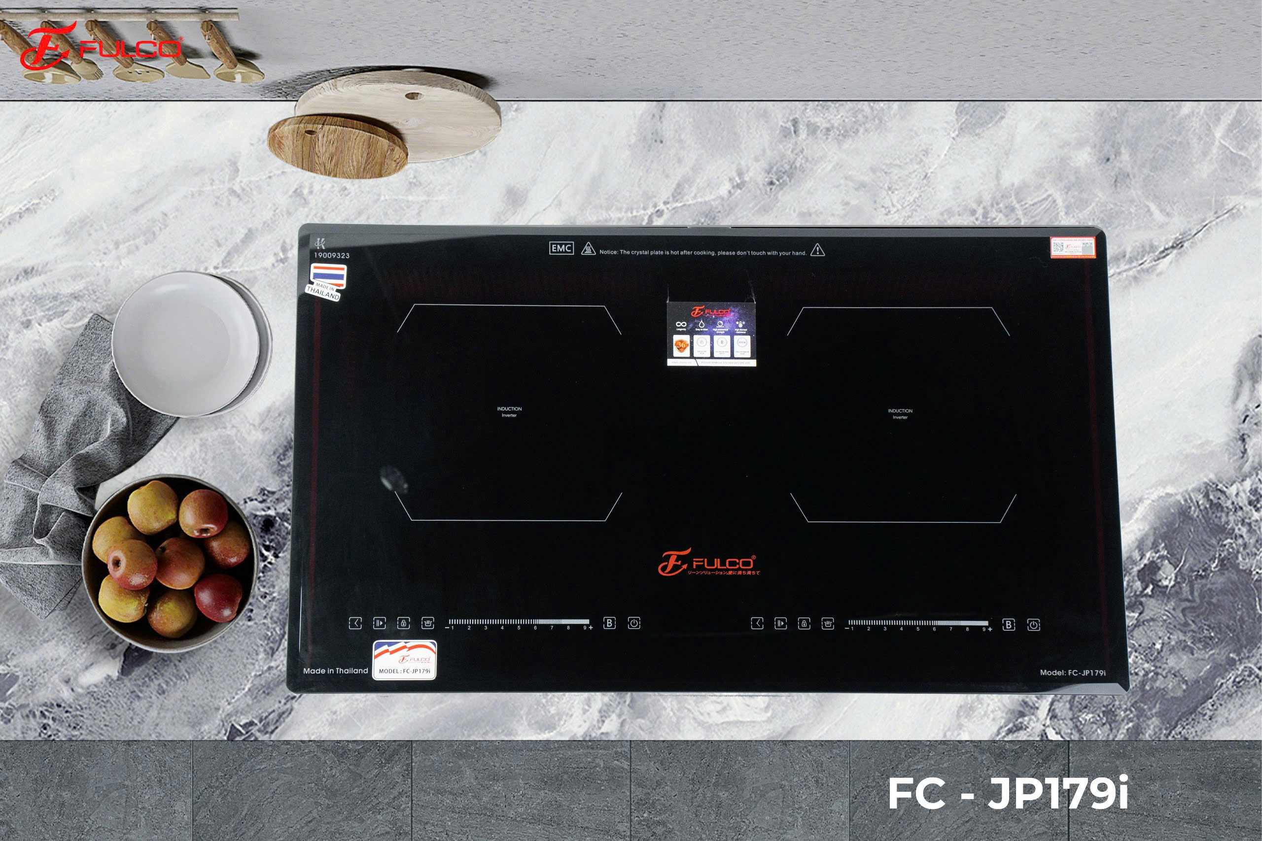 Bếp từ đôi Fulco JP179I