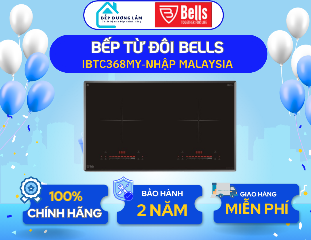 Bếp Từ Đôi BELLS IBTC368MY