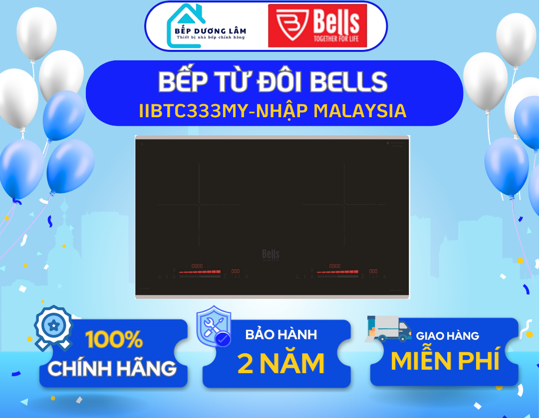 Bếp từ đôi Bells IBTC333MY