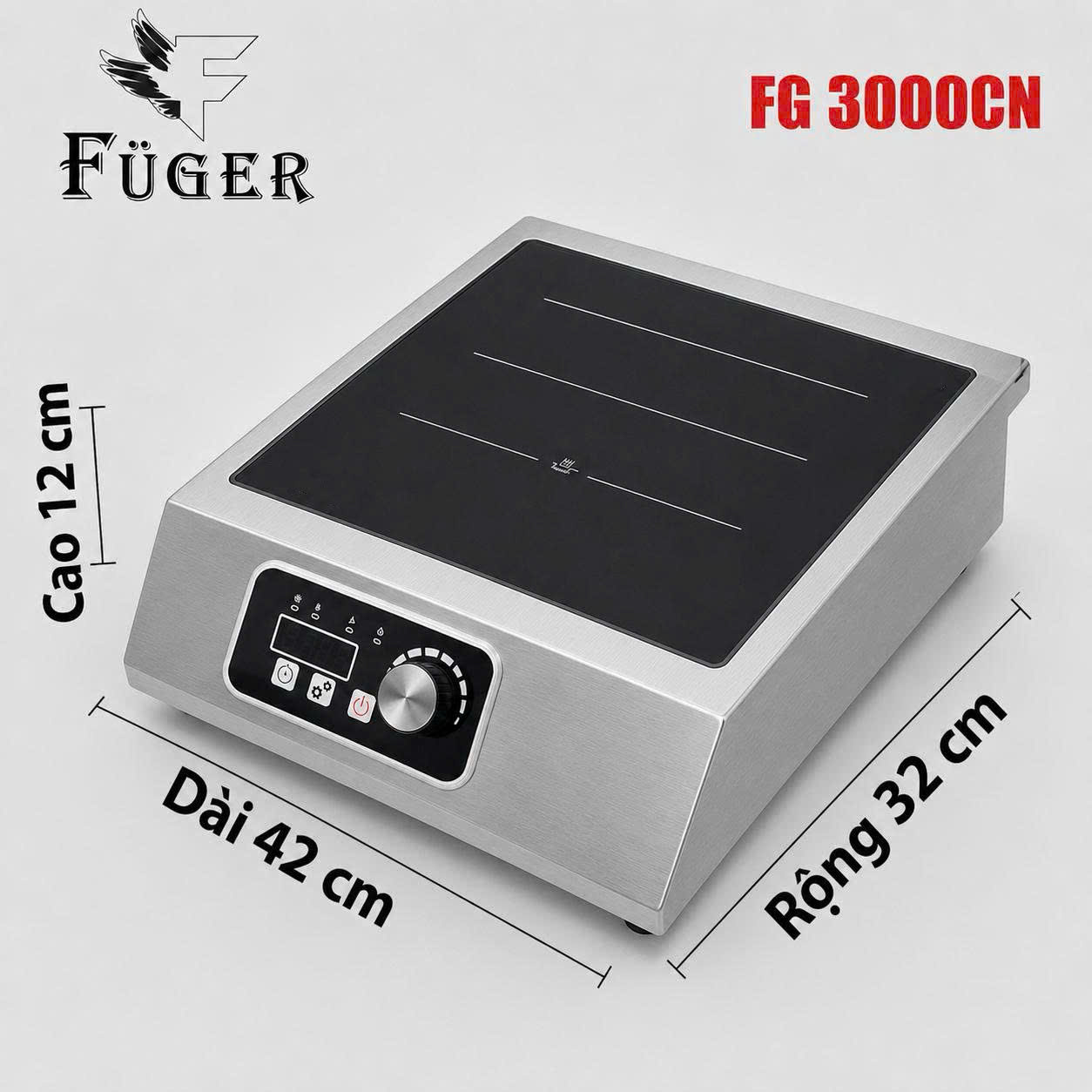 Bếp Từ Công Nghiệp Fuger FG 3000CN (3500W)